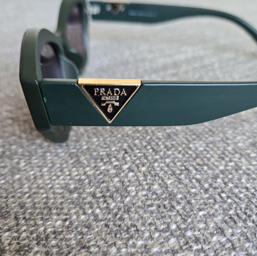 Green Prada Sunglasses - Picture 4 of 9